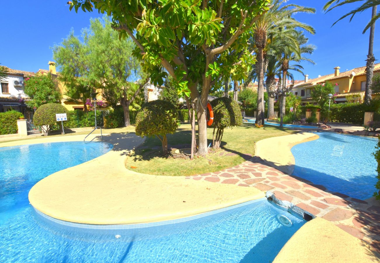 Chalet en Javea / Xàbia - Bungalow en Javea 6p clima piscina playa Arenal a 150 m