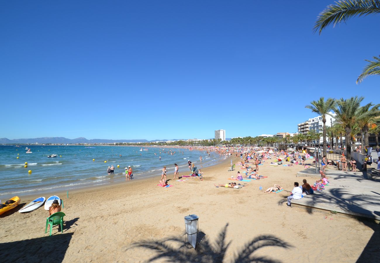 Apartamento en Salou - Jaume I:Frente Playa y Paseo Marítimo Salou-2 Hab-Terraza con vista mar