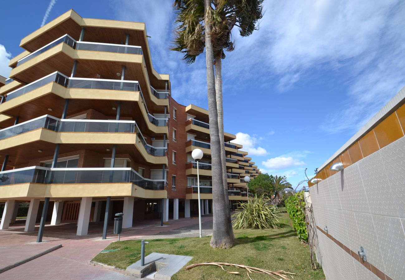 Apartamento en Cambrils - Solirene T2: 1ª línea playa Cambrils Vilafortuny-Piscina-A/C incluido-2Hab