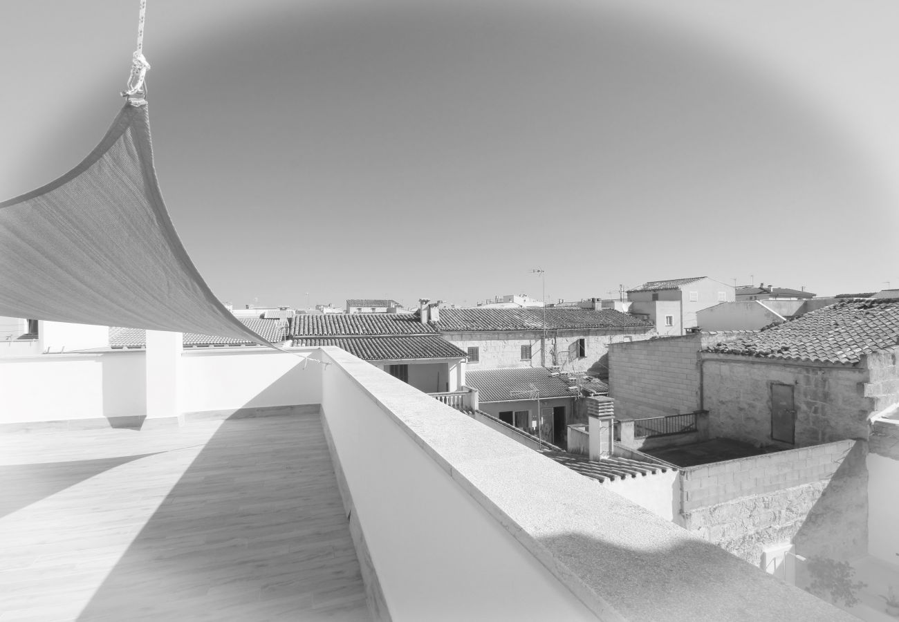 Casa en Muro - Mallorca (Foners mallorquins) Acogedor adosado en Muro con piscina 004