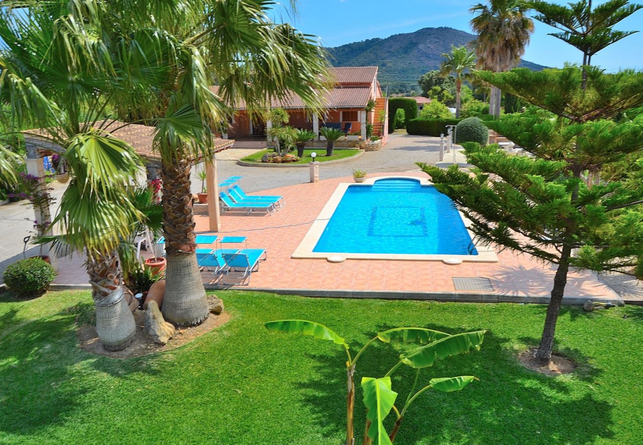 Foto de la piscina de la finca en Inca Mallorca