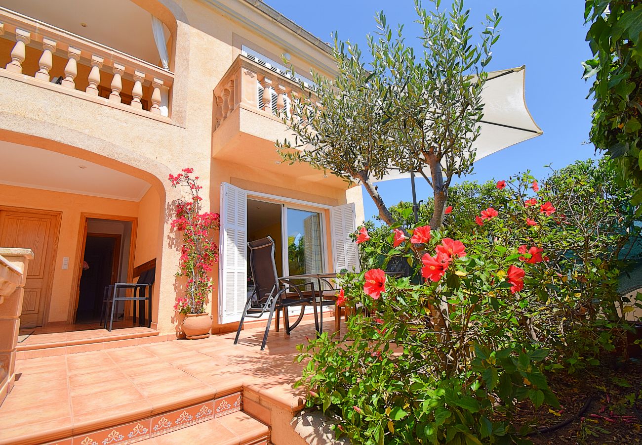 Casa en Son Serra de Marina - Posidonia 050 fantástica villa con piscina privada, terraza, aire acondicionado y barbacoa