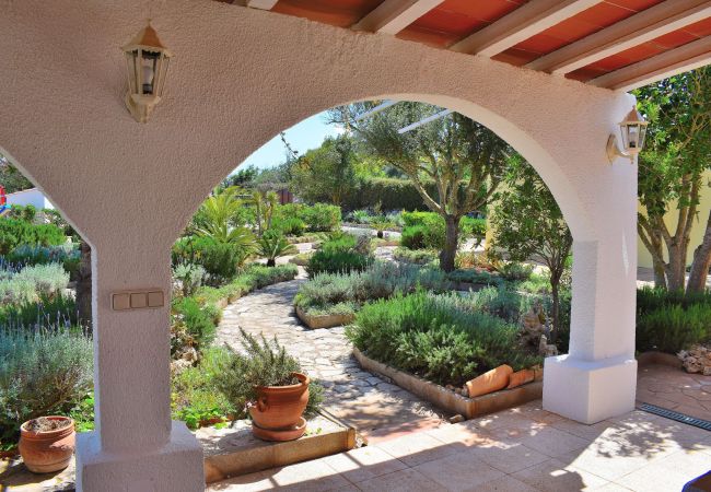 Finca en Santa Margalida - Can Burguet 099 encantadora finca en la naturaleza con precioso jardín, piscina privada y WiFi
