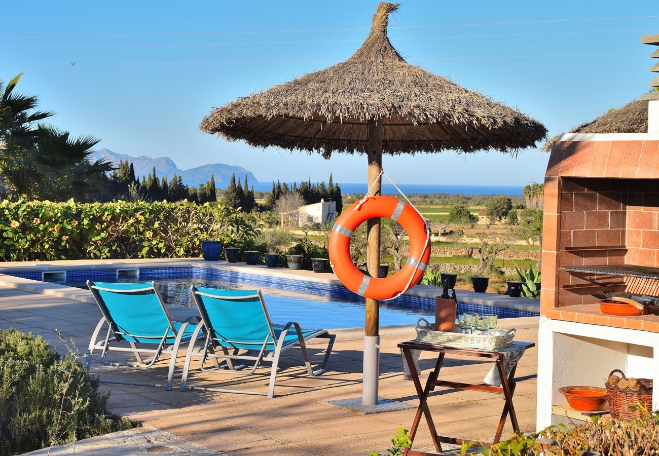 Finca en Santa Margalida - Can Burguet Rústica villa con preciosos jardines y gran piscina 099