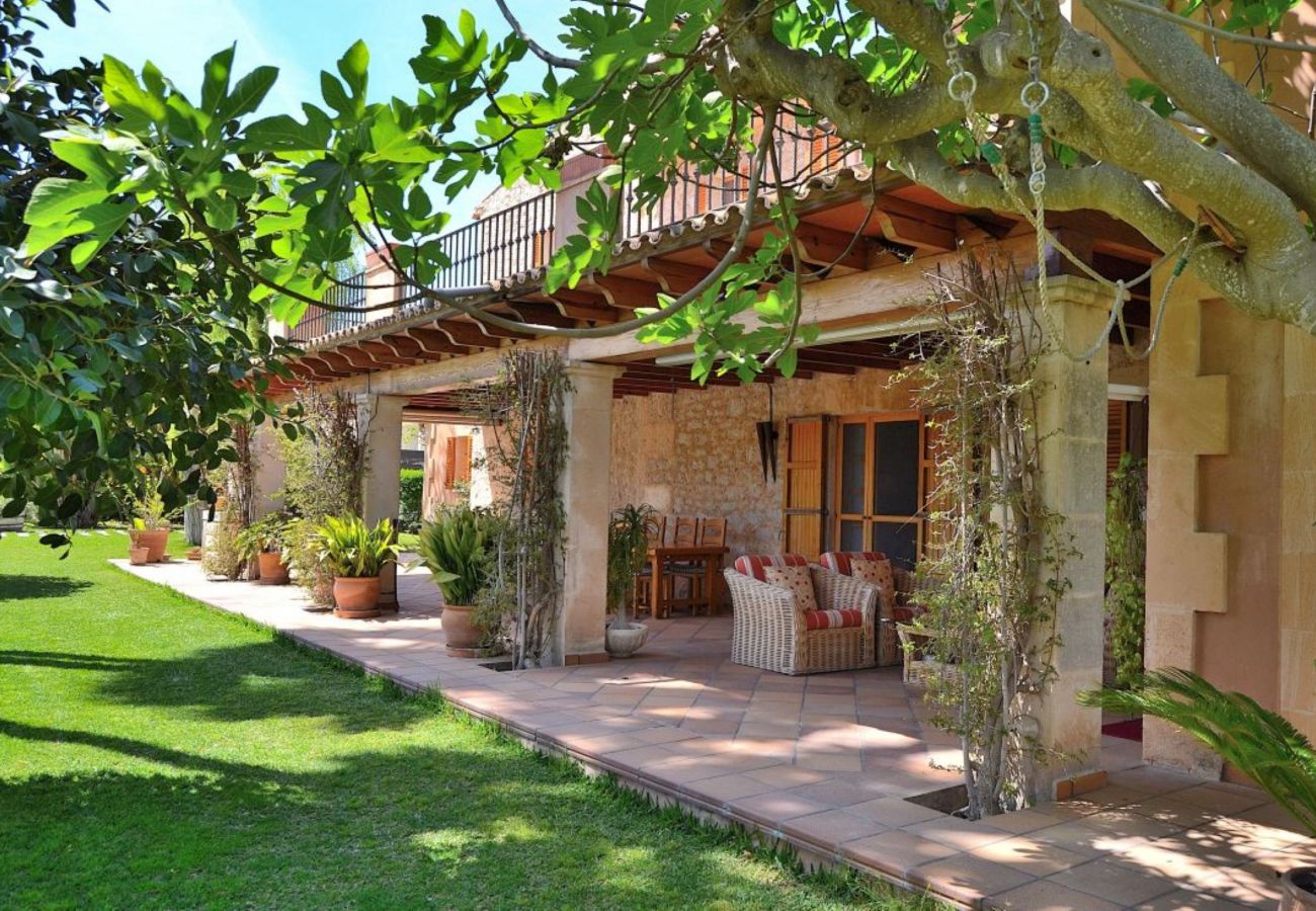 Villa en Binissalem - Can Bast 106 lujosa villa con piscina privada, sauna, jacuzzi, zona infantil y barbacoa