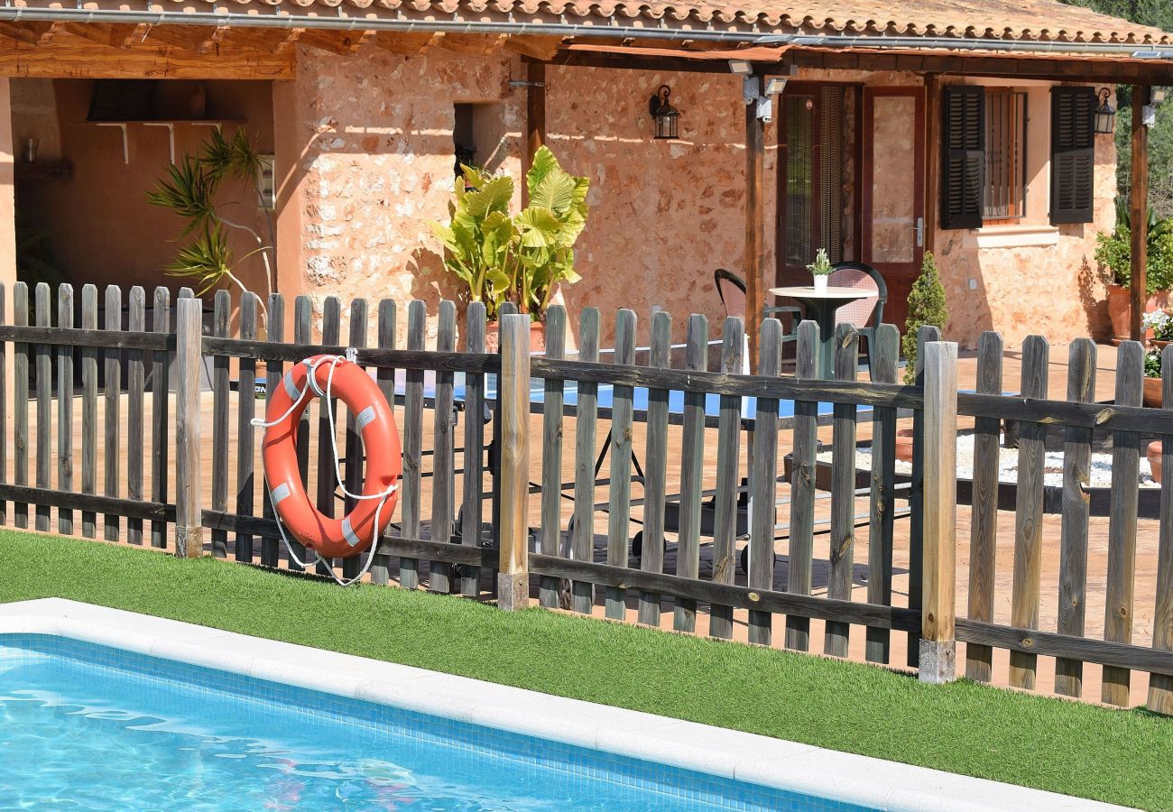 Finca en Llubi - Son Sitges Villa con barbacoa piscina y un  gran jardín 139