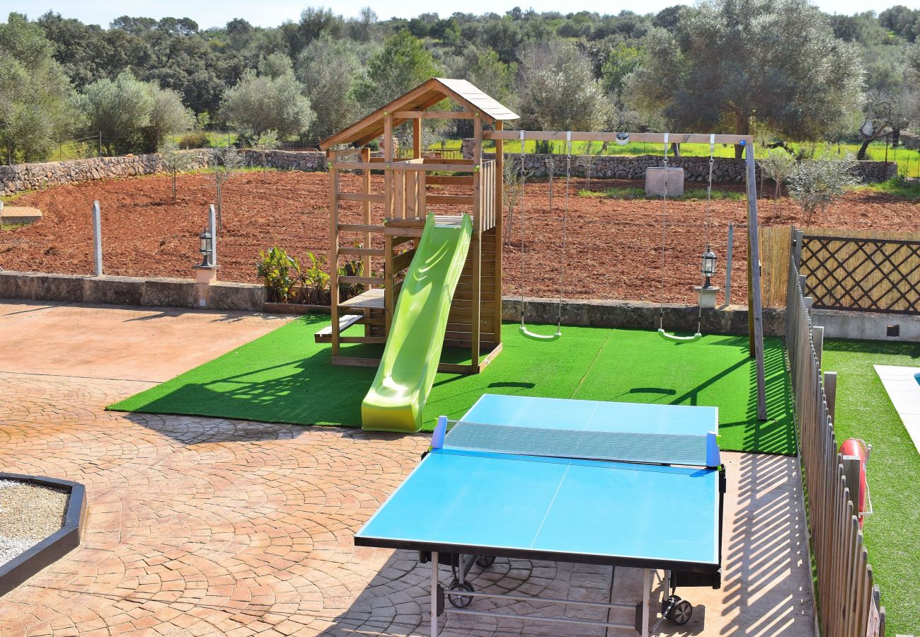 Finca en Llubi - Son Sitges Villa con barbacoa piscina y un  gran jardín 139