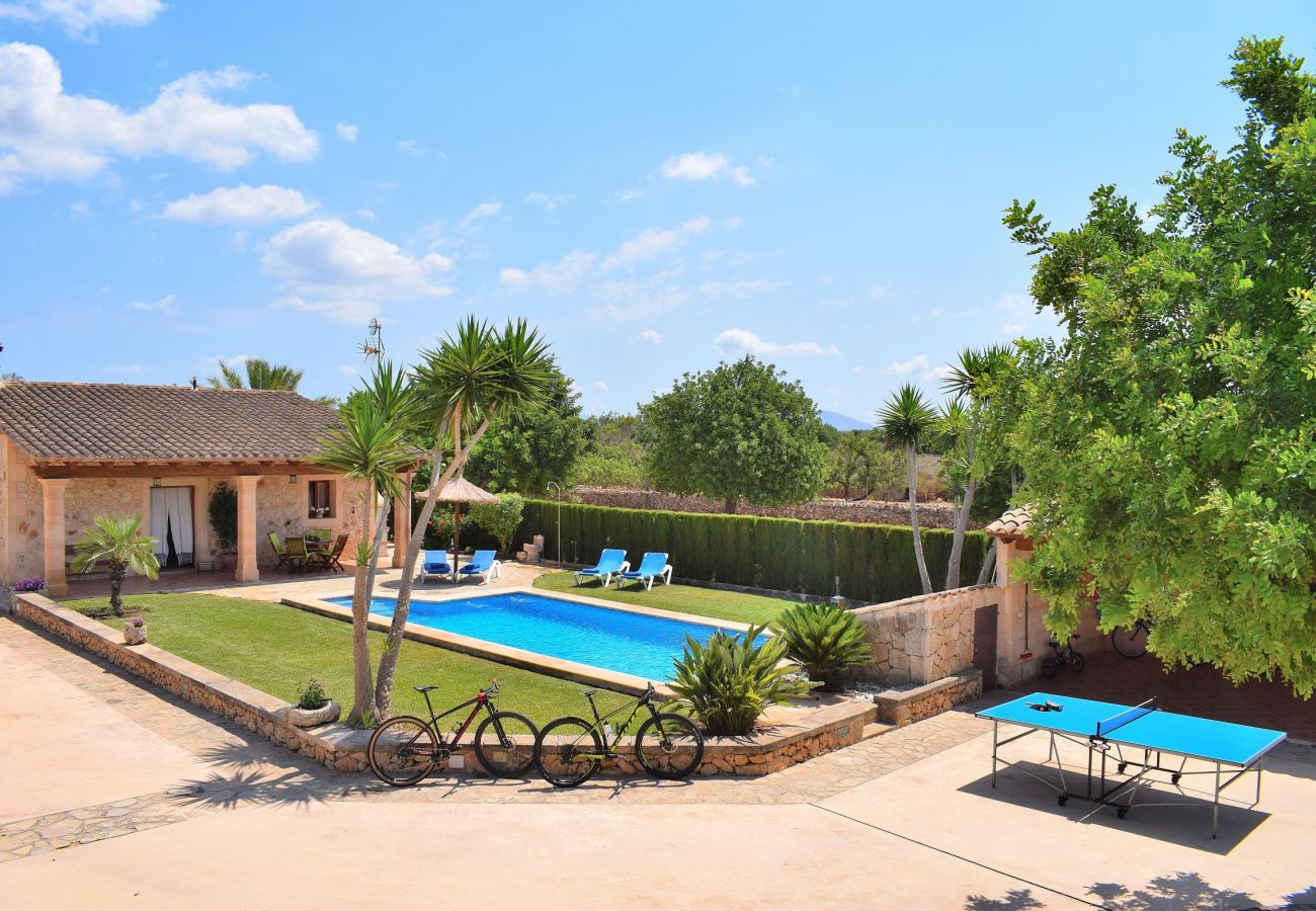 Finca en Santa Margalida - Estret acogedora villa con piscina perfecta para niños 184 