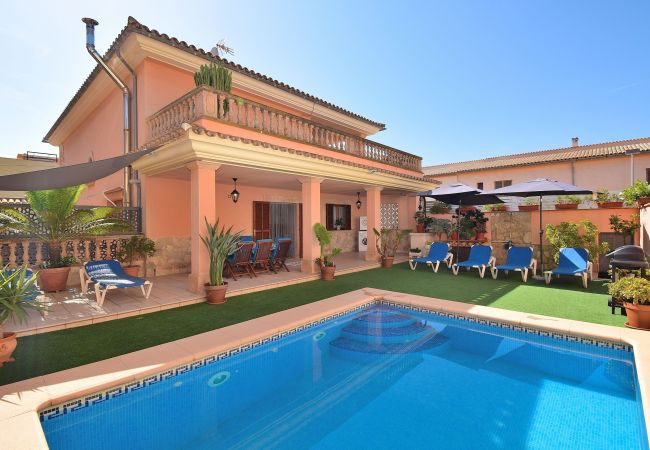 Casa en Muro - Cas Barber 226 fantástica villa con piscina privada, terraza, barbacoa y WiFi