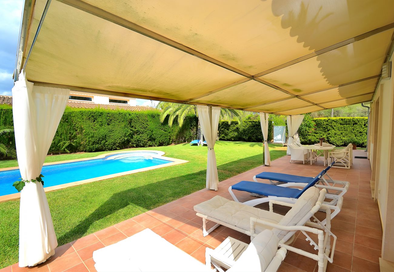 Finca en Cala Murada - Can Pep 190 fantástica villa con piscina, terraza, jardín y aire acondicionado