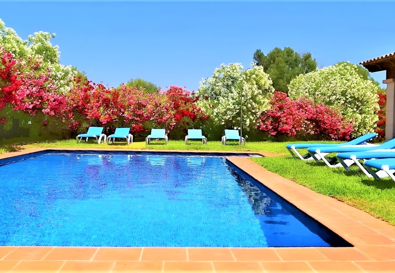 Finca en Felanitx - Son Mas 402 maravillosa finca rústica con piscina privada, terraza, jardín y aire acondicionado