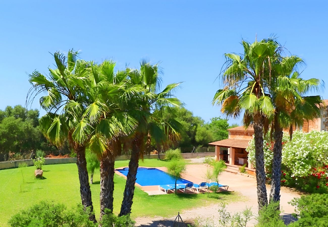 Finca en Campos - Can Toni 403 tradicional finca con piscina privada, aire acondicionado, gran jardín y WiFi