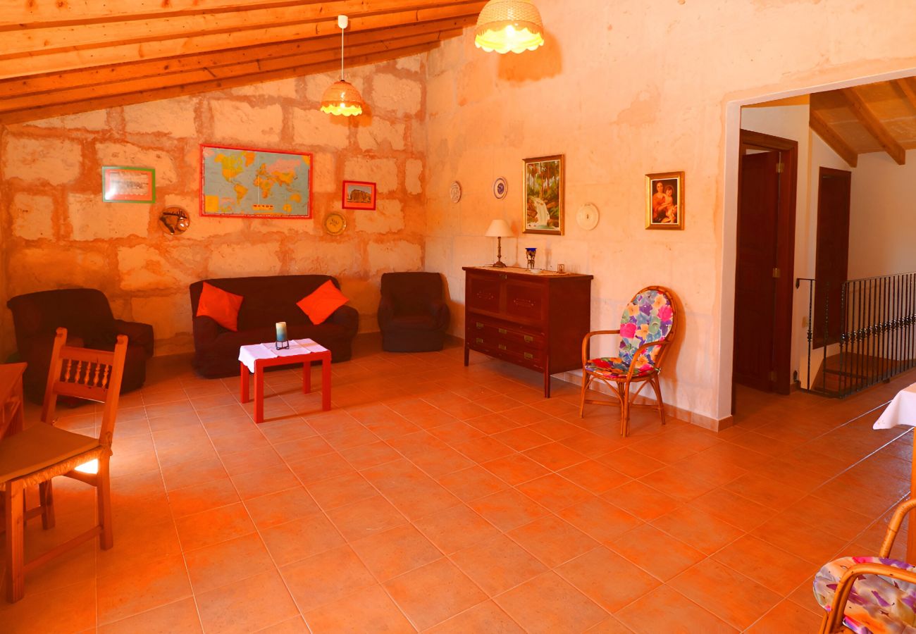 Finca en Campos - Alcoraia 408 tradicional finca con piscina privada, terraza, barbacoa y aire acondicionado