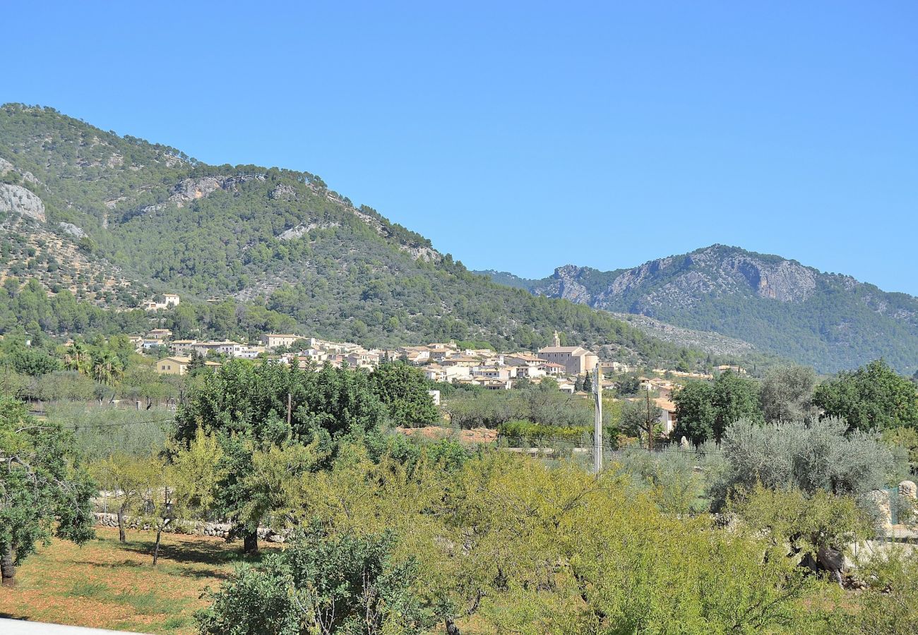 Finca en Caimari - Ca's Mestre villa rústica con vistas panorámicas a la montaña 058