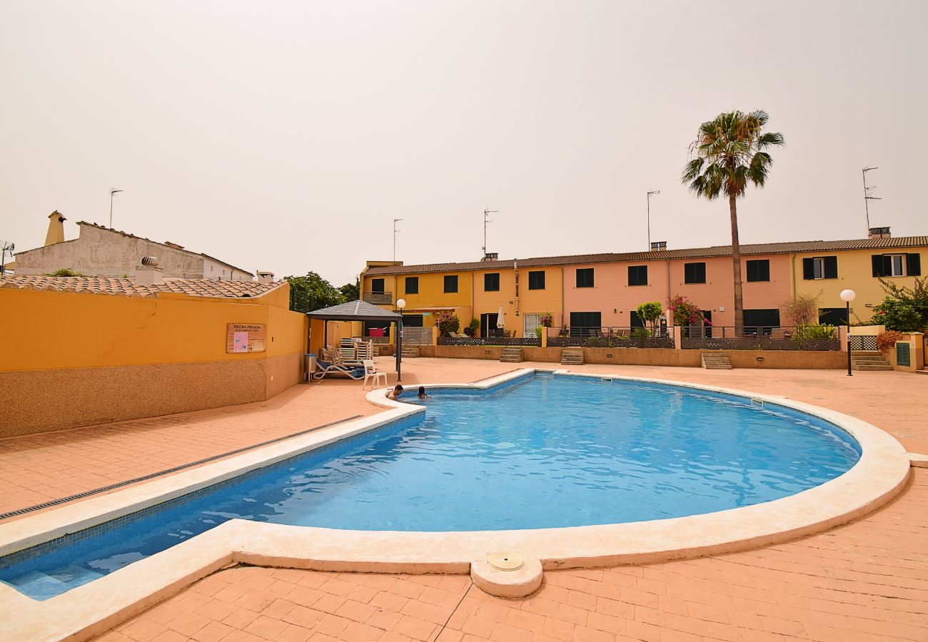 Casa adosada en Sa Pobla - Robes villa con piscina muy bien situada 170