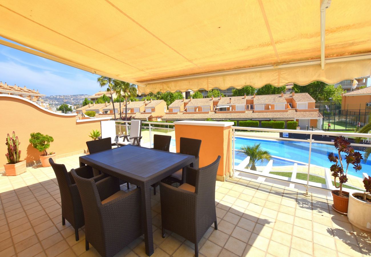 Apartamento en Javea / Xàbia - Apartamento en Javea 6p clima piscina playa Arenal 150 m