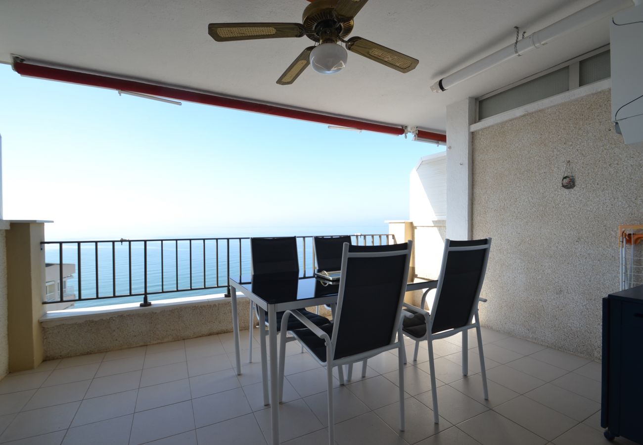 Apartamento en Salou - Nautilus:Terraza vista mar-260m playa Salou-Wifi,A/C,ropa gratis