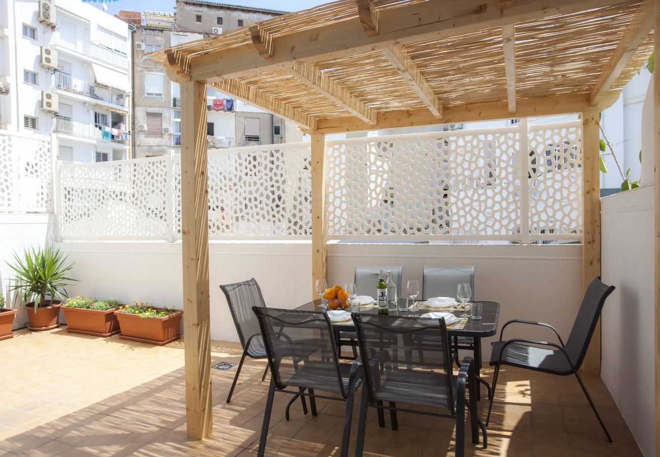 Apartamento en Valencia - Apartamento con terraza en Ruzafa