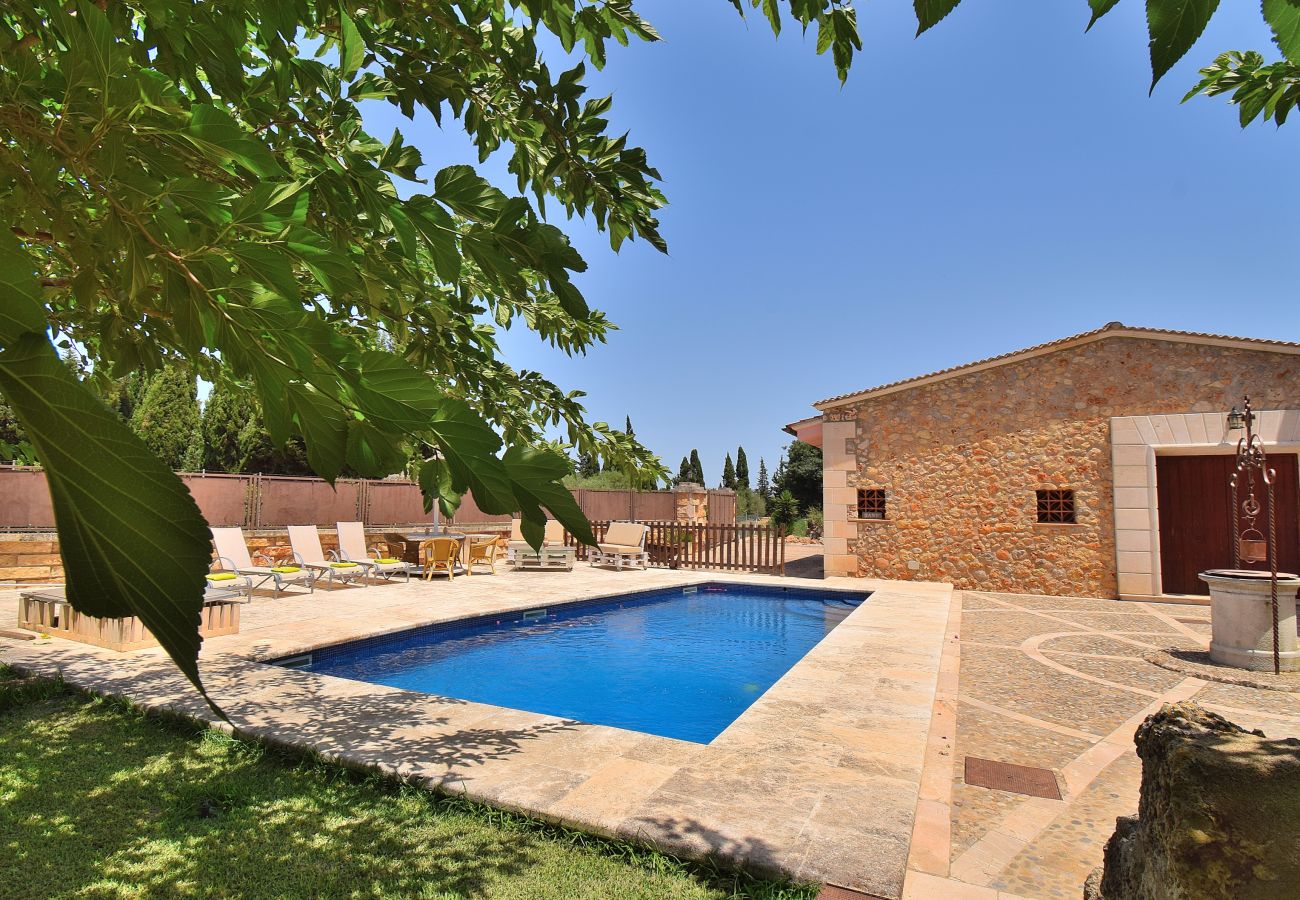 Villa en Muro - Biniaco 239 magnífica villa con piscina privada, gran zona exterior, barbacoa y aire acondicionado