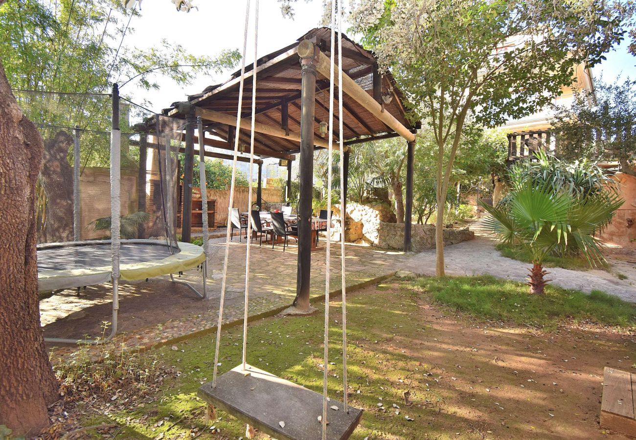 Finca en Maria de la salut - Sa Pleta de Son Monjo 083X9 fantástica casa de pueblo con piscina privada, zona de juegos y WiFi