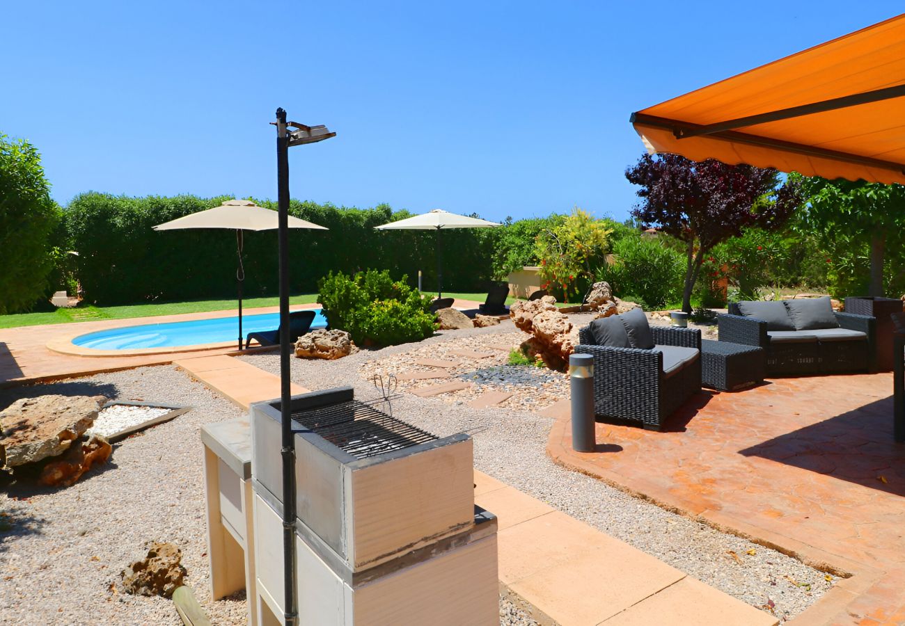 Finca en Campos - Son Vigili 417 magnífica villa con piscina privada, jacuzzi, zona infantil y aire acondicionado