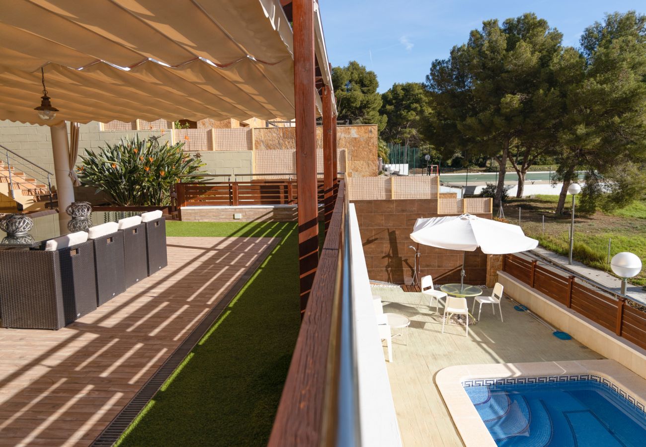 Villa en Tarragona - TH164 Villa Moramar con vistas al mar y aire acondicionado
