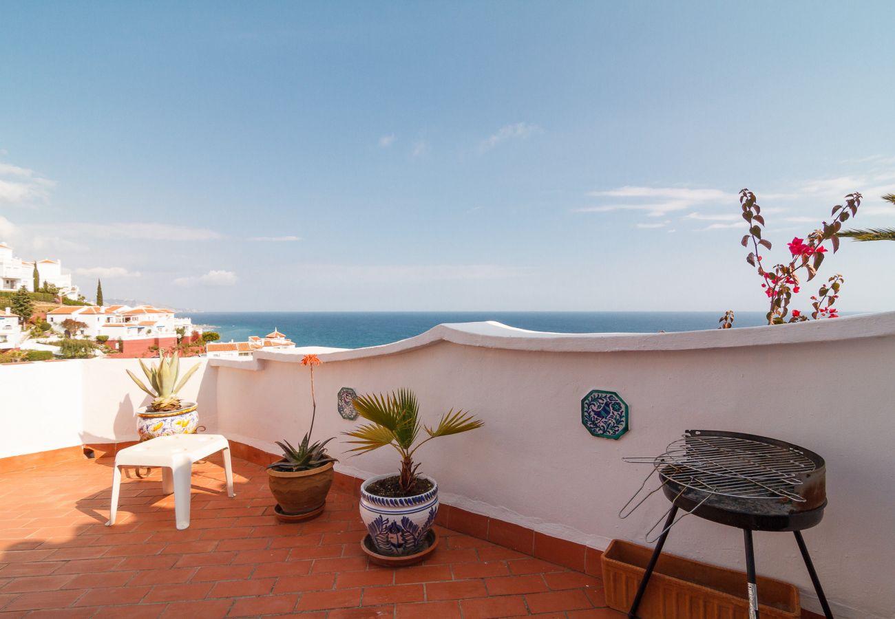 Villa in Nerja - Apartment with panoramic views and large terrace Ladera del Mar Ref 298