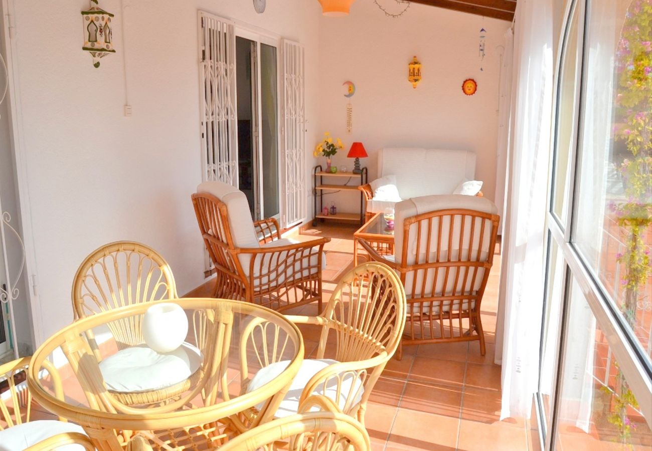 Chalet in Javea - Holidayhome in Javea 6p air con mountain views swimming pool beach at 8km