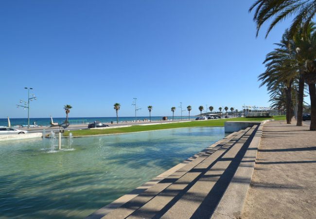 Apartment in La Pineda - Turquesa: 300m Beach & La Pineda center-Pool-Terrace