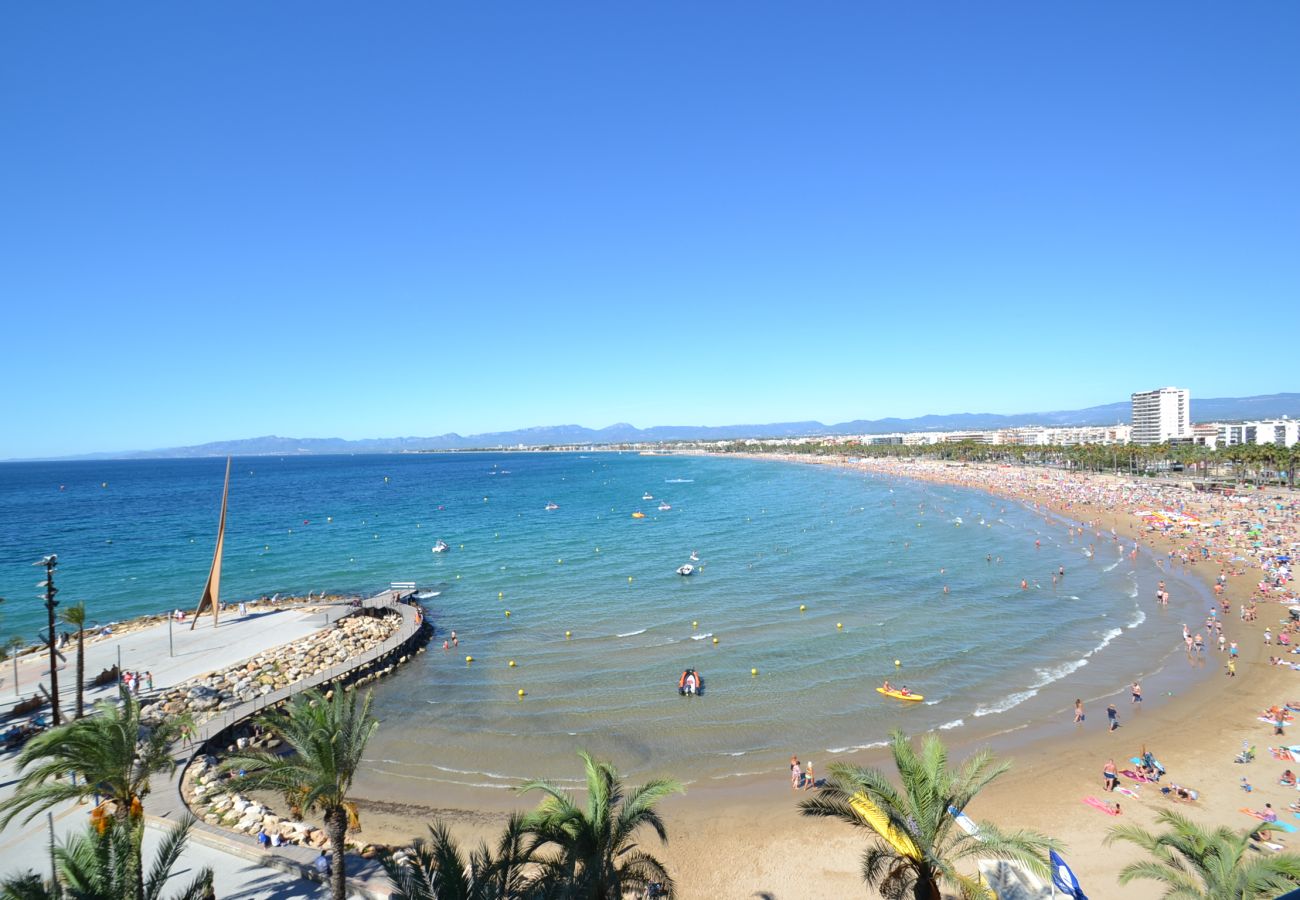 Apartment in Salou - Riviera Park:Terrace pool view-Near Salou Beaches,PortAventura and Center-A/C included