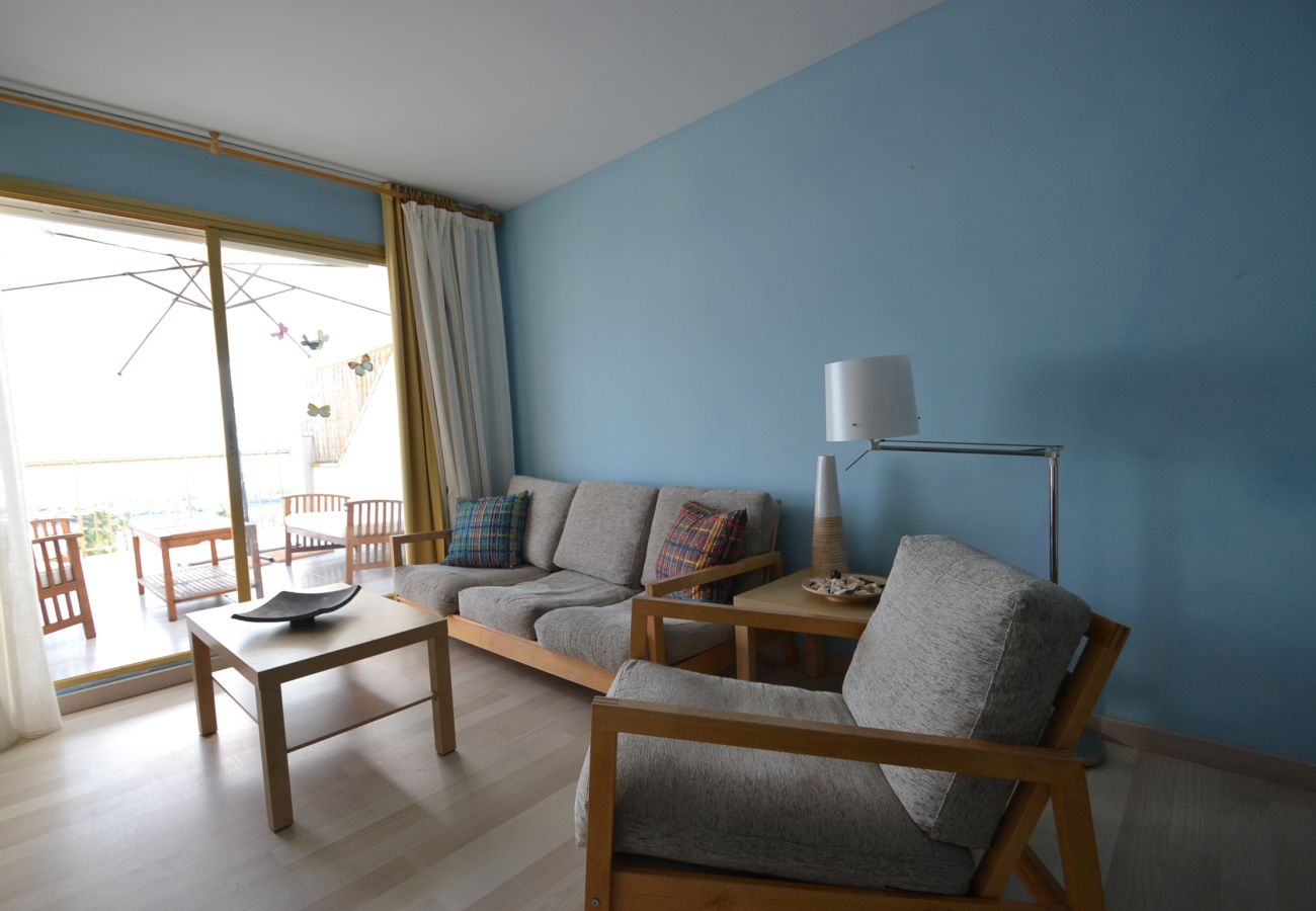 Apartment in Salou - Atico Miramar:130 m² private Terrace with Salou's sea views-Free A/C Wifi Garage Linen