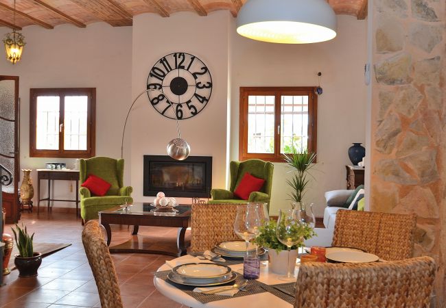 Country house in Muro - Son Lleig 001 charming villa with private pool, garden, chill out area and WiFi 