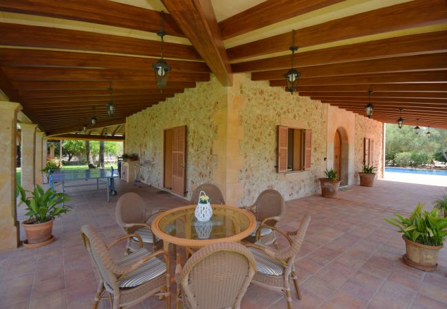 Country house in Muro - Son Auba Gran 043 fantastic villa in the nature, private pool, barbecue and WiFi