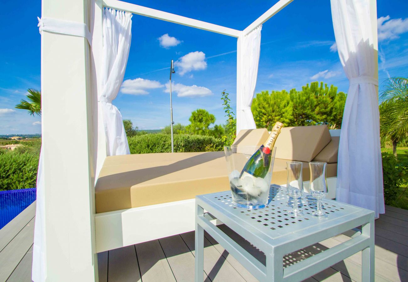 Country house in Manacor - Salvia 068 luxury villa with private pool, terrace, barbecue and air-conditioning