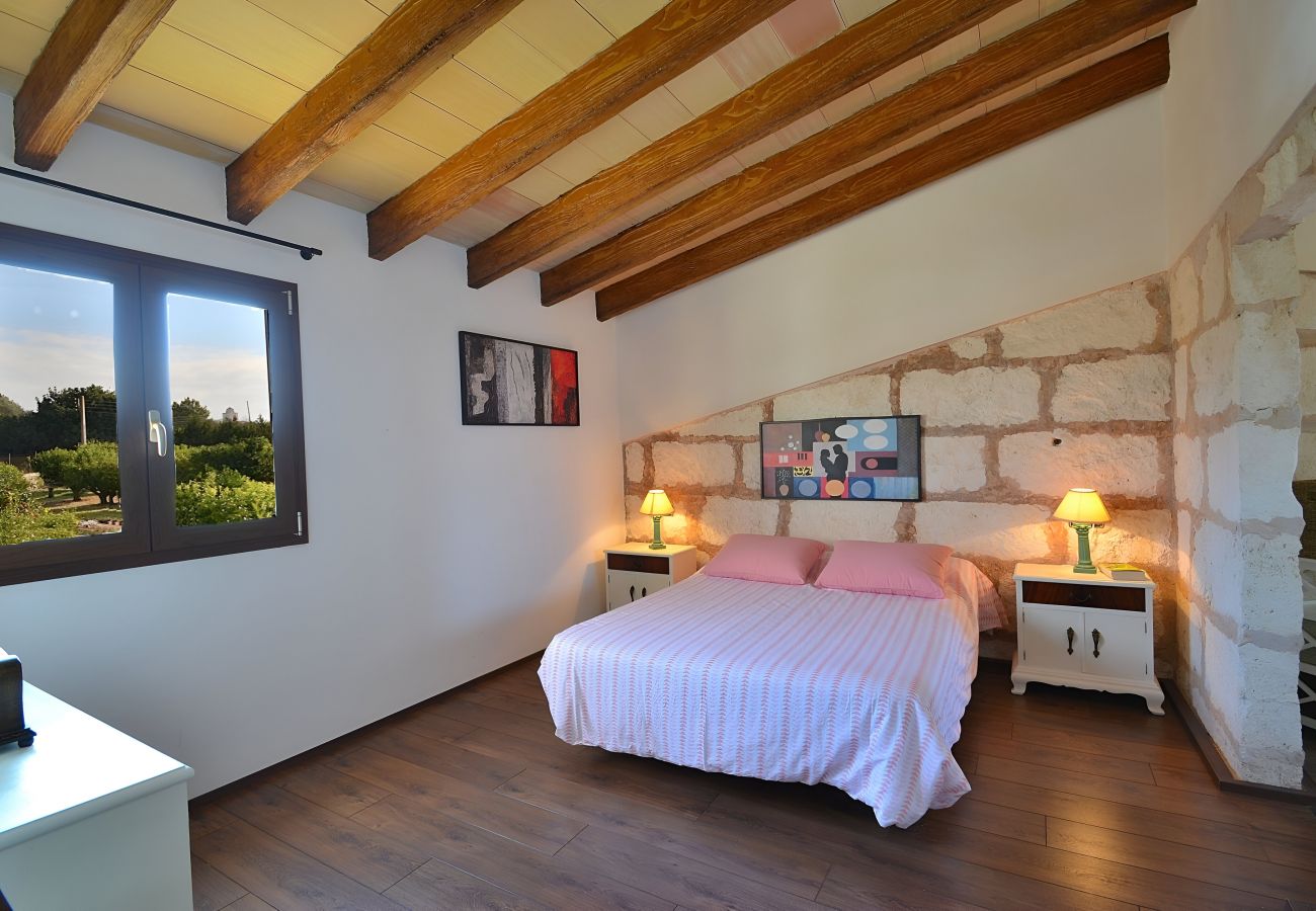 Country house in Muro - Els Tarongers 081 fantastic finca with private pool, air conditioning, terrace and barbecue