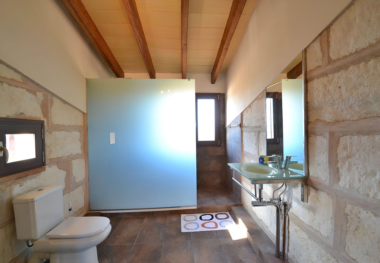 Country house in Muro - Els Tarongers 081 fantastic finca with private pool, air conditioning, terrace and barbecue