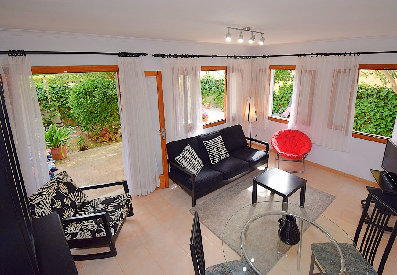 House in Can Picafort - Casa Alba 159 cosy holiday home with garden, terrace in residential area, barbecue and WiFi