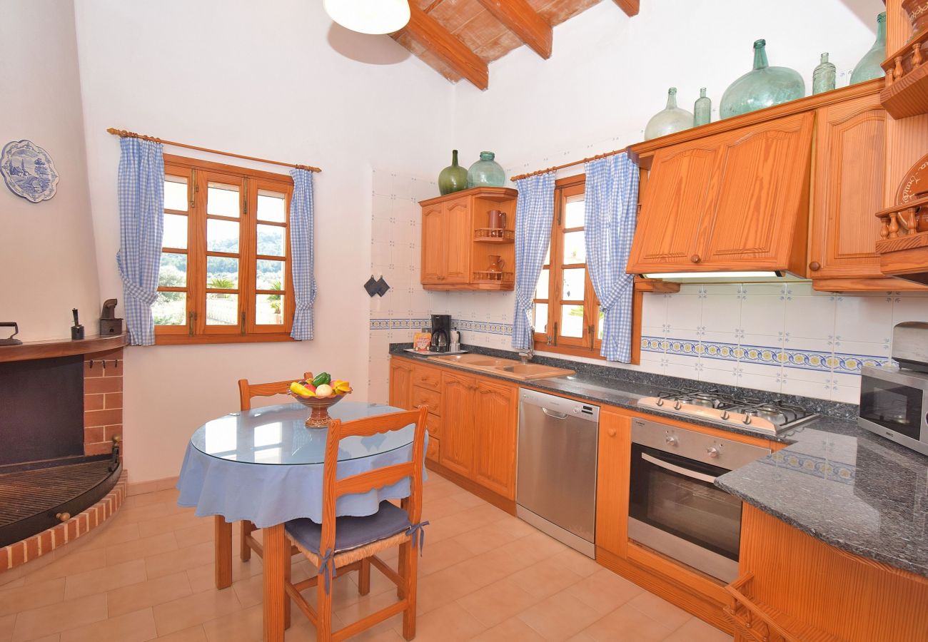 Country house in Petra - Sa Pleta impressive villa with swimming pool and stunning views 216