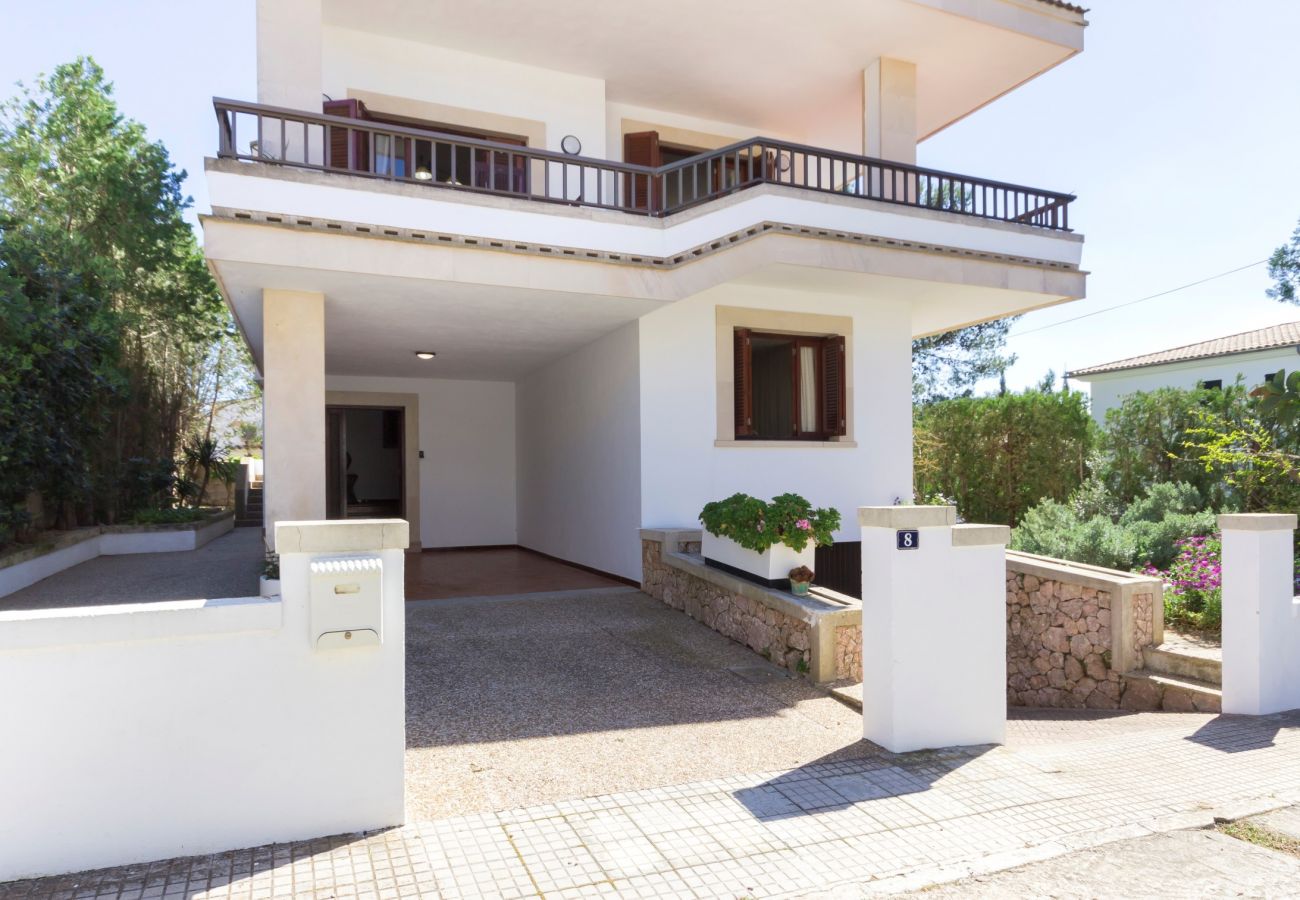 House in Alcudia - Francesca villa with sea views and access to the beach 214