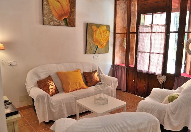 House in Petra - Es Forn 229 cosy village house with private pool, terrace and WiFi