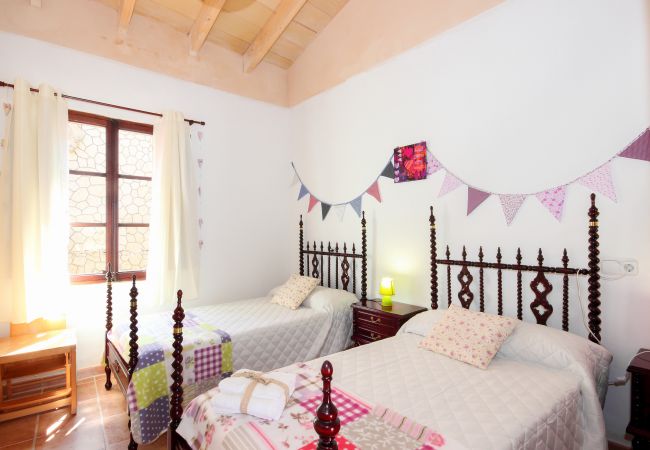 House in Petra - Es Forn 229 cosy village house with private pool, terrace and WiFi