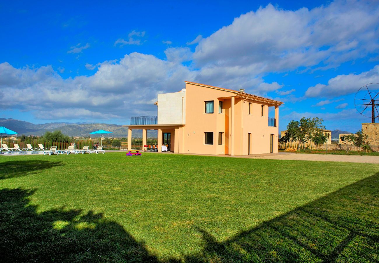 Villa in Muro - Es Moli 056 fantastic finca with private pool, large garden, air conditioning and barbecue