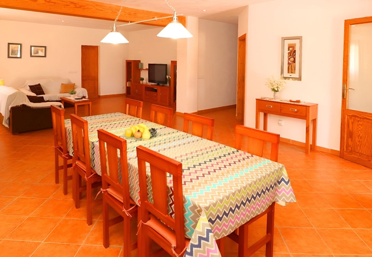 Country house in Campos - Sa Vinya 405 fantastic rustic finca with private pool, terrace, garden and air conditioning