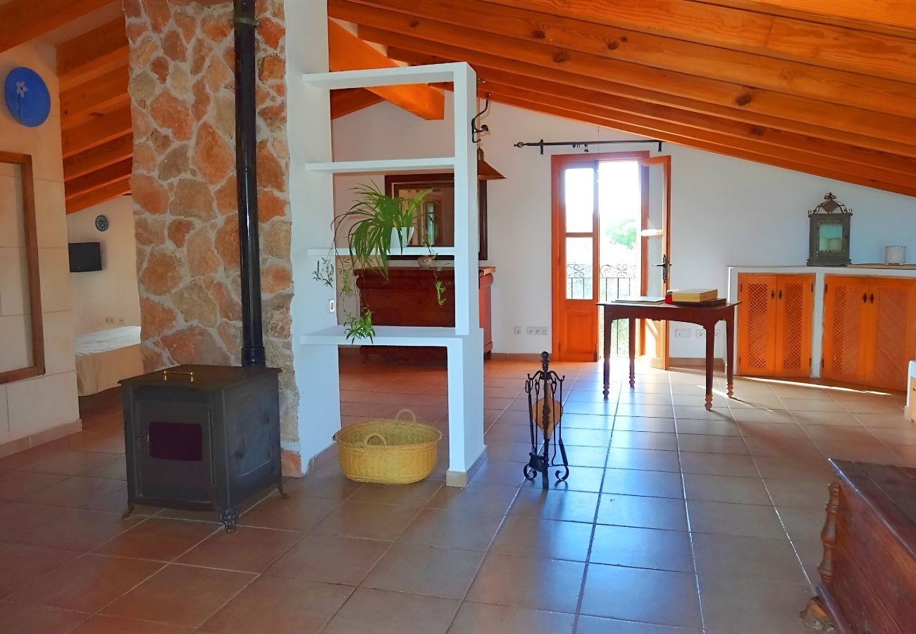 Country house in Llucmajor - Son Antem 420 fantastic finca with private pool, terrace, barbecue and air conditioning