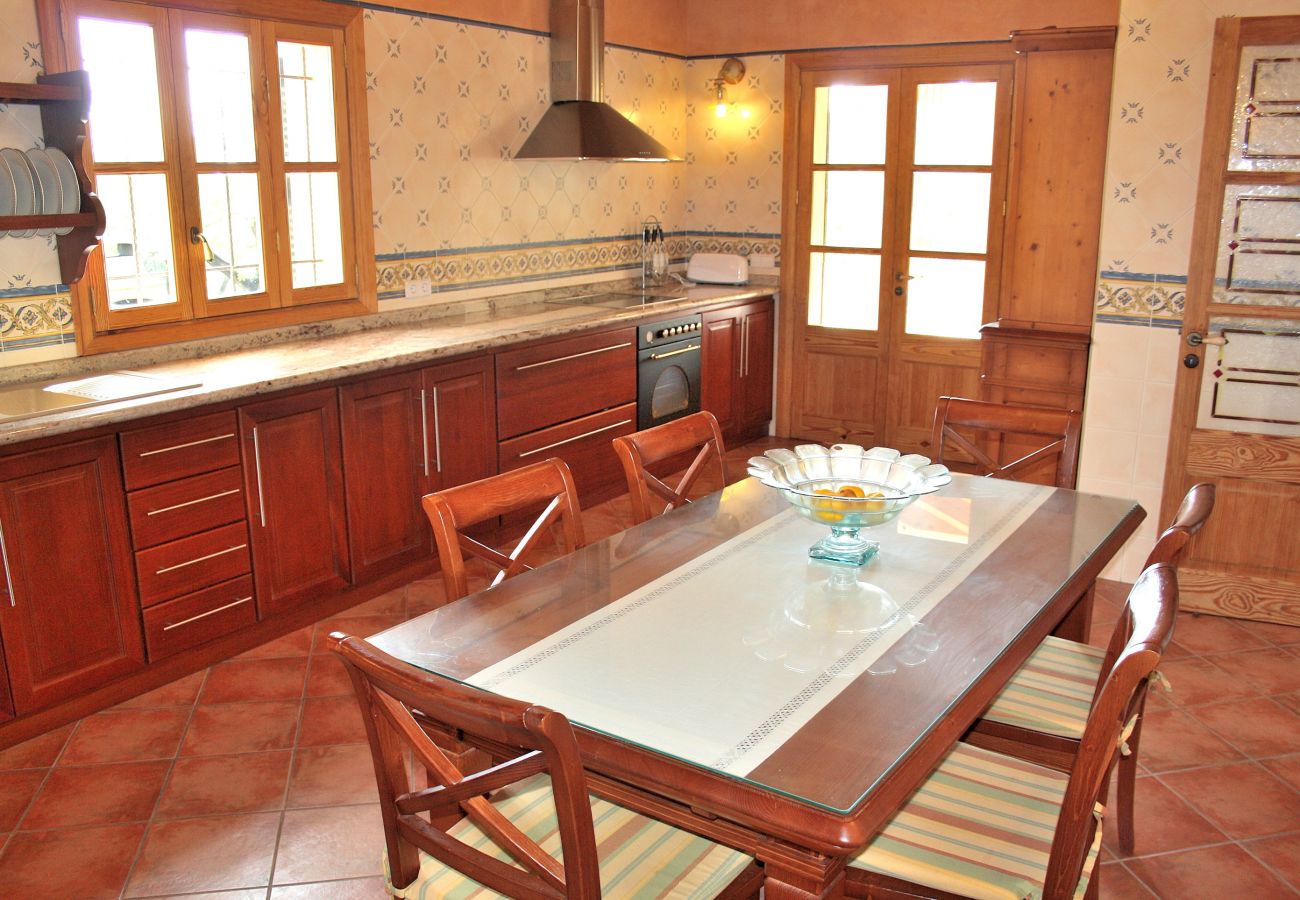 Country house in Caimari - Ca's Mestre  rustic villa with panoramic mountain views 058