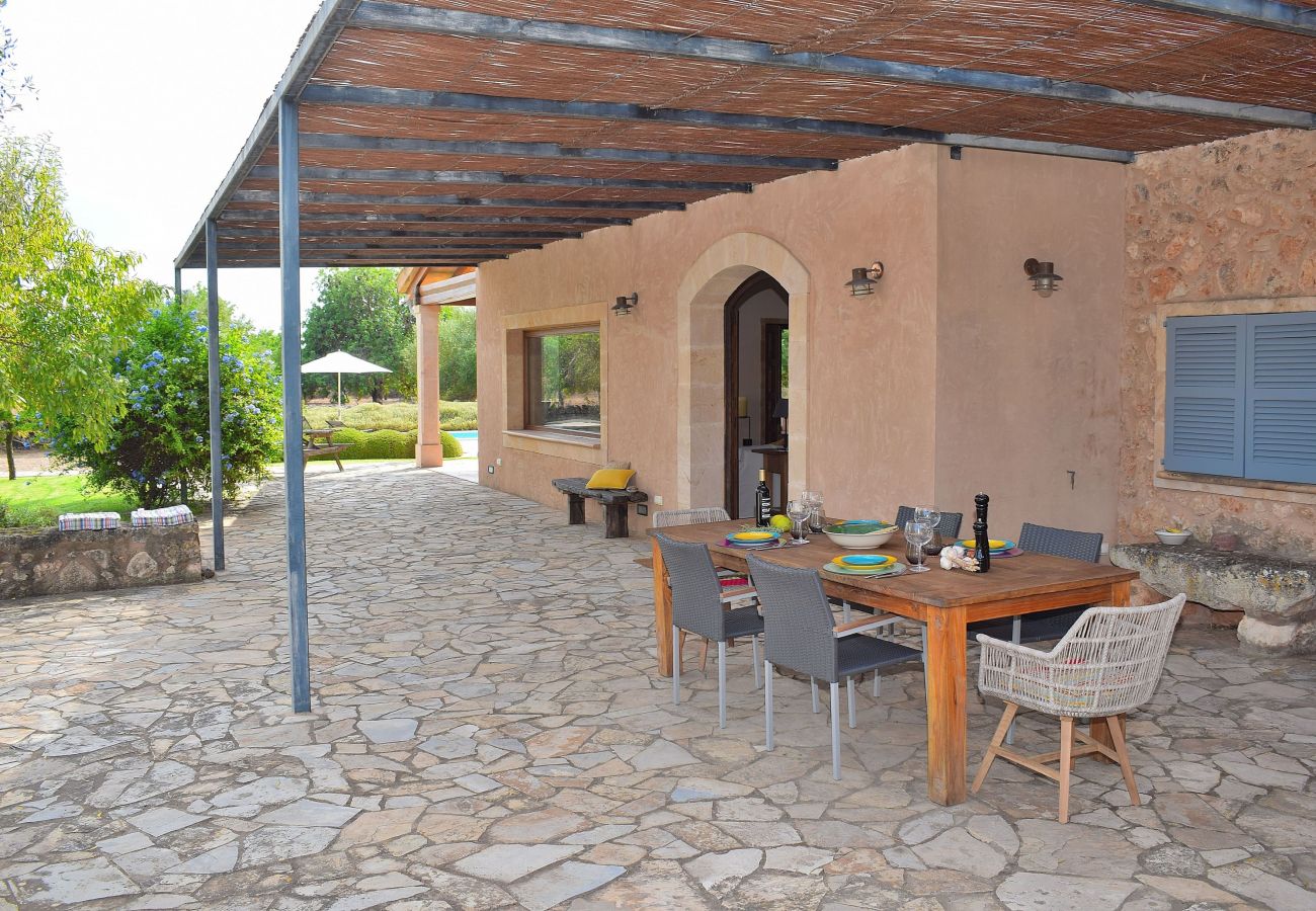Villa in Muro - Casa Nuria 019 fantastic finca with private pool, terrace, garden and billiard