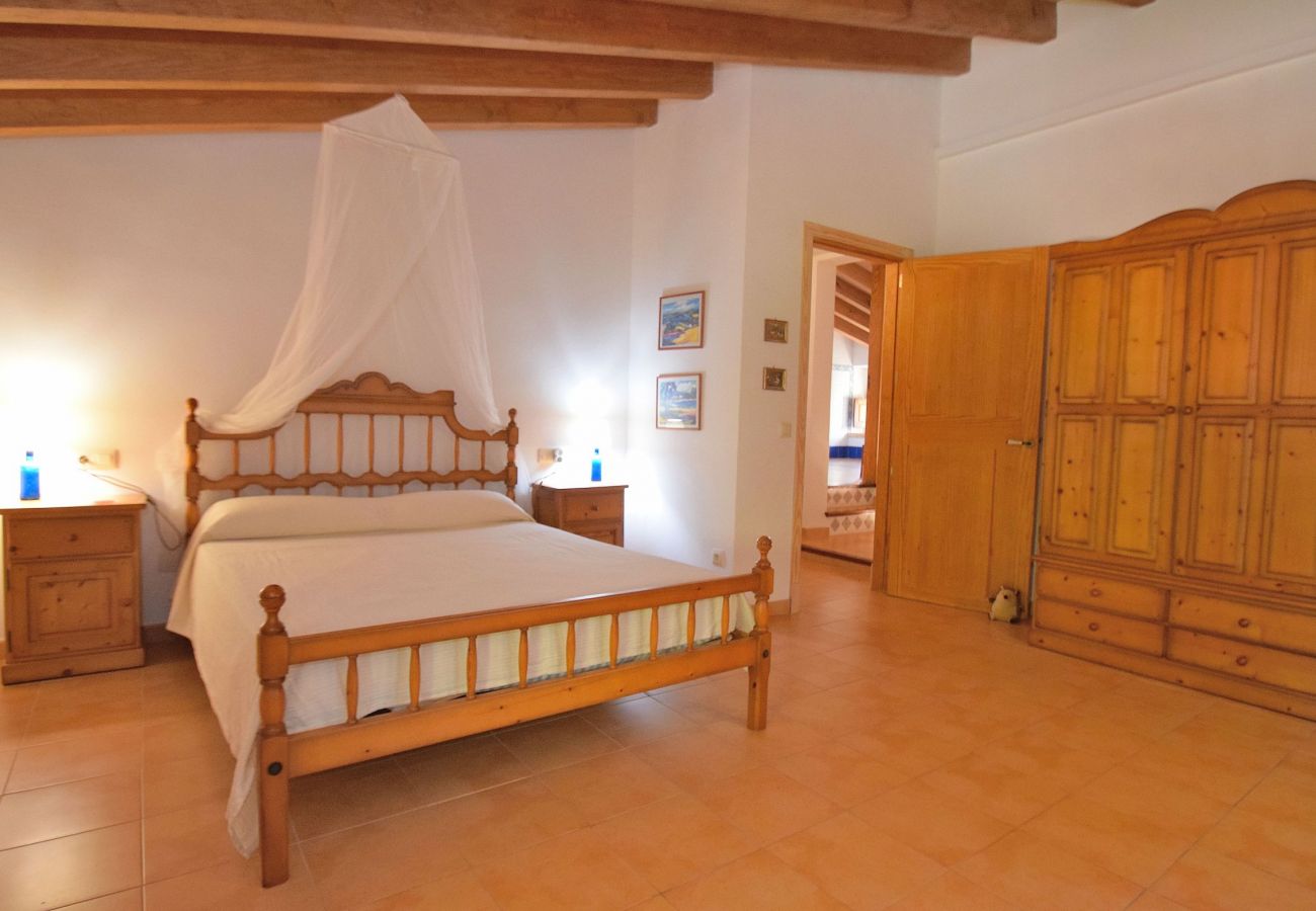 Double bedroom of the villa in Alcudia