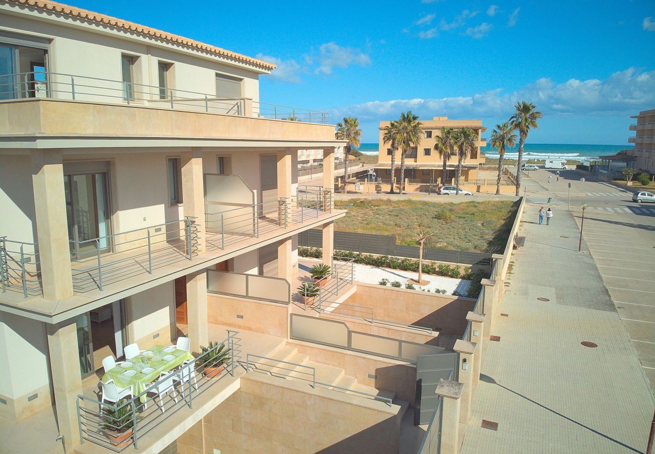 Sea views from the luxury villa in Can Picafort-Mallorca