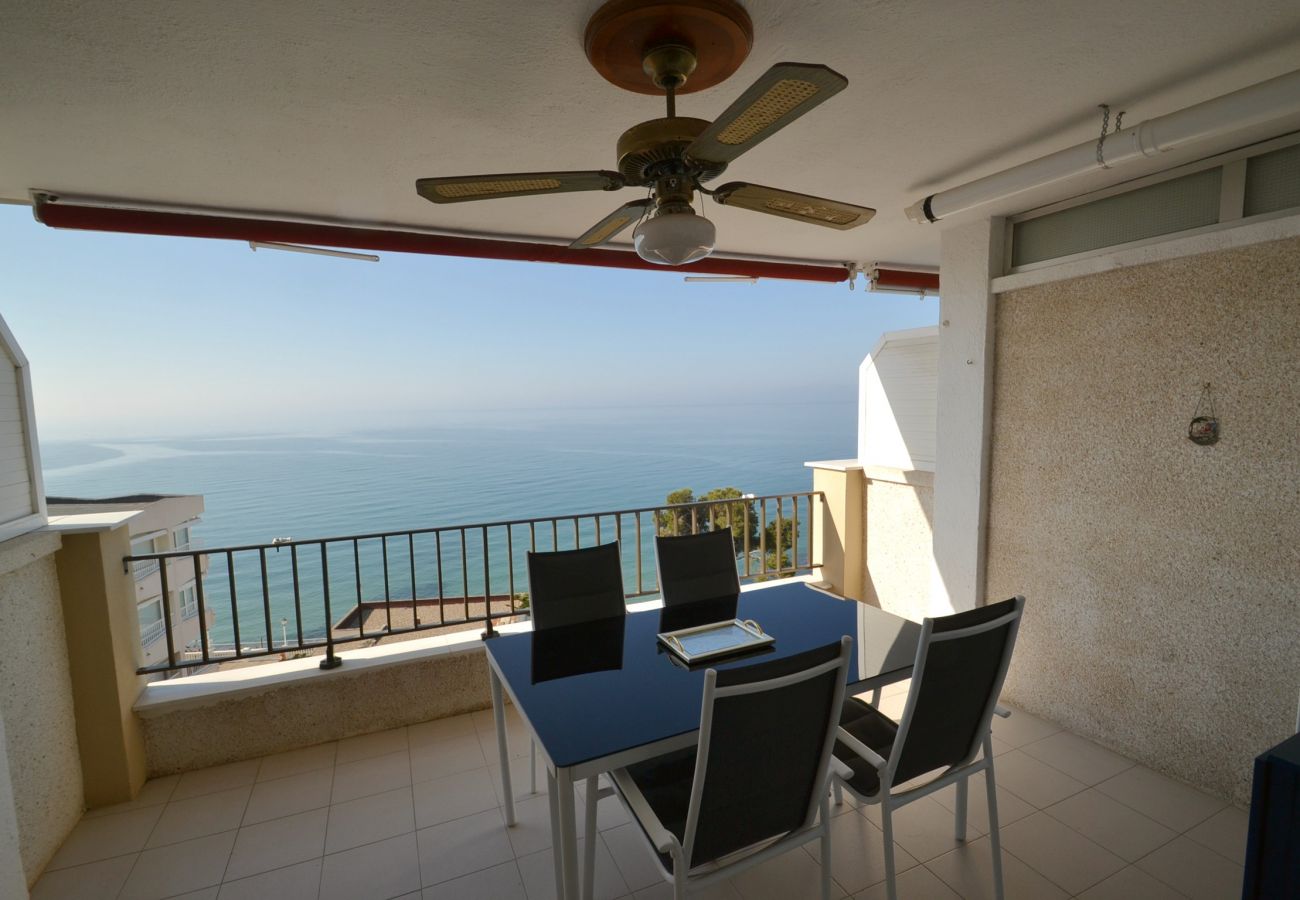 Apartment in Salou - Nautilus:Terrace sea view-260m Salou's beach-Free wifi,A/C,linen