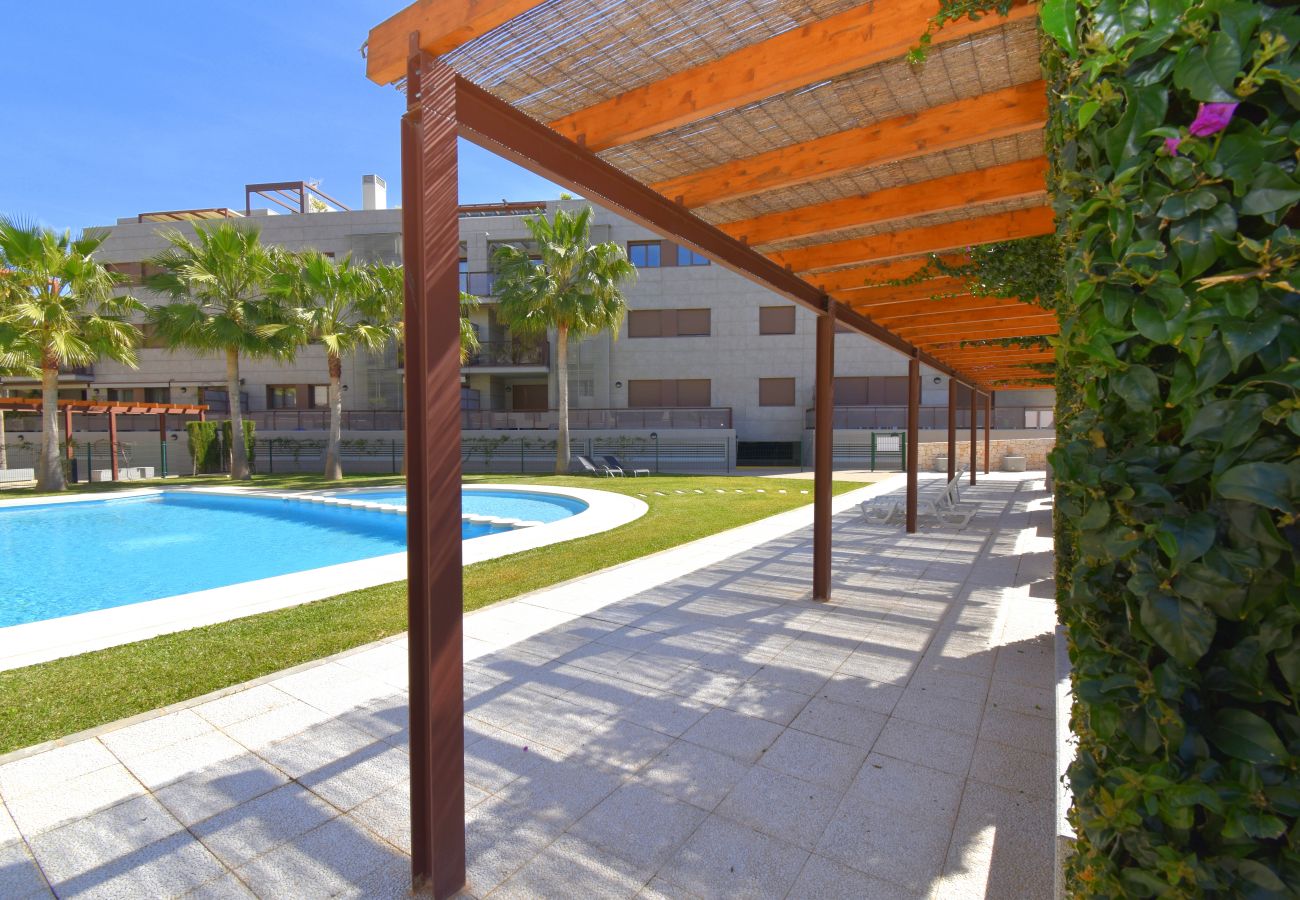 Apartment in Javea - Apartment in Javea 4p aircon pool Arenal beach at 600m 